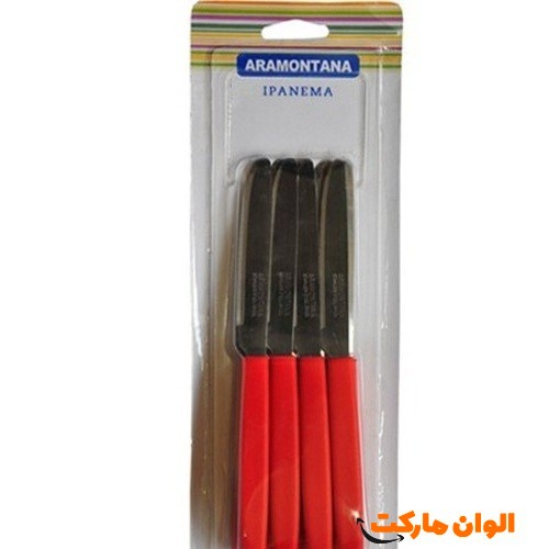 چاقو برزیلی ارامونتانا بسته 12 عددی کد M999 تک و عمده 