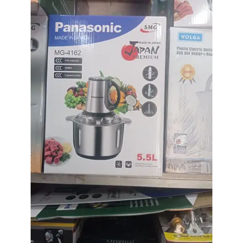 خردکن 5.5 لیتری  پاناسونیکPANASONIC مدلMG-4162 کدG3000 تک و عمده