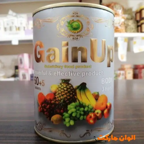قر ص چاقی صورت و بدن گین آپ GAIN UPکدG3016
