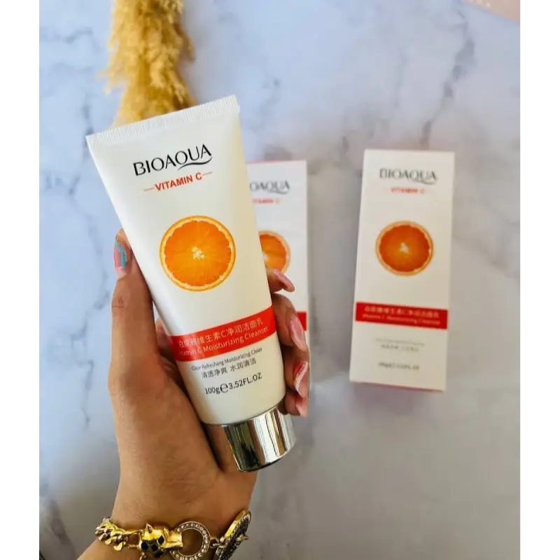 فوم شستشوی صورت بیوآکوا حاوی ویتامین سی حجم 100 گرم