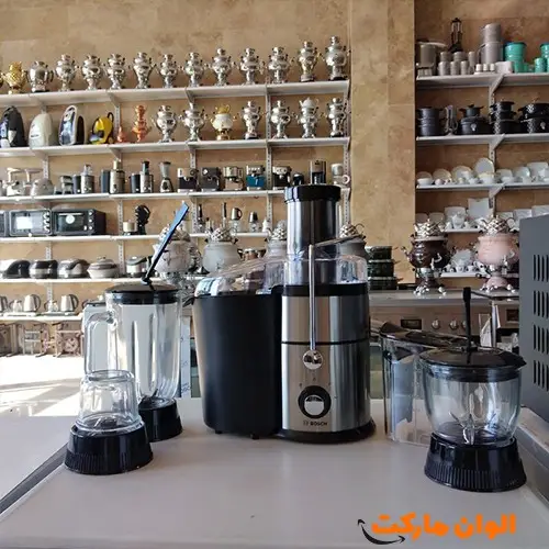 آبمیوه‌ گیر مارک‌‌بوش‌ BSS-3882  مدل 4 کاره‌ کد L026