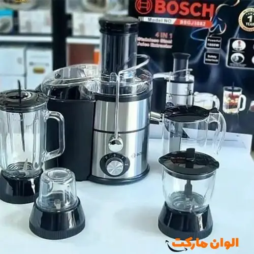 آبمیوه‌ گیر مارک‌‌بوش‌ BSS-3882  مدل 4 کاره‌ کد L026