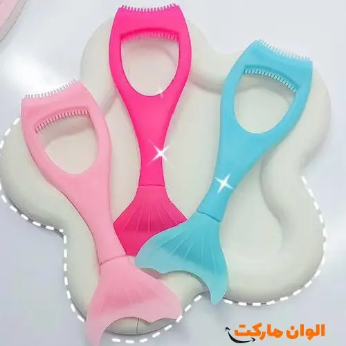 شابلون ریمل وخط چشم دوکاره مدل ماهی کدG3027