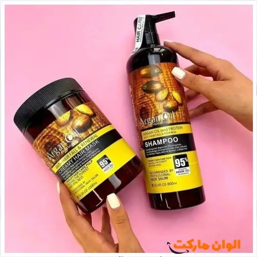 Buy Argan Shampoo and Hair Mask Pack, Model Lightness, Code G-3035, Price and List