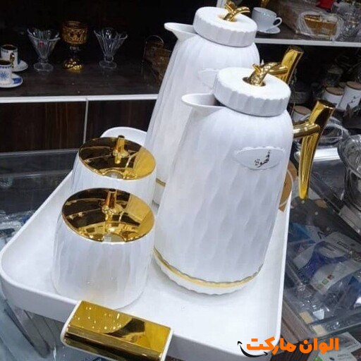 سرویس فلاسک و سینی برند وگاتی کد L043
