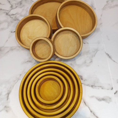 Purchase - round 5-piece tray - code z571