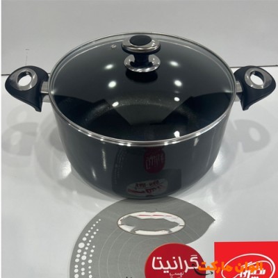 قابلمه  مدل گرانیتا برند زرساب سایز 28 سانت کد G3054