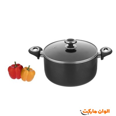 قابلمه مدل گرانیتا برند زرساب سایز   24 سانت کد G3055