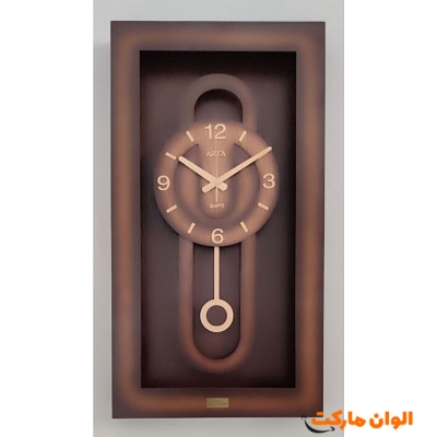 ساعت دیواری مدل آرتا چوبی کد M1052