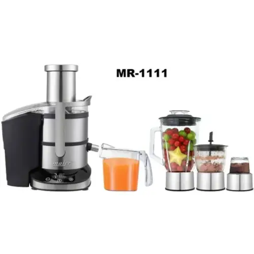 آبمیوه گیری 4کاره مایر مدل MR-1111  تک و عمده کد M1068