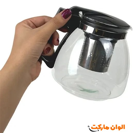 پخش قوری پیرکس ۱۱۰۰ میل هپی هوم مدل 1100  تک و عمده کدZ580