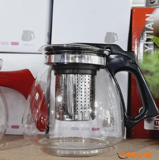 پخش قوری پیرکس ۱۱۰۰ میل هپی هوم مدل 1100  تک و عمده کدZ580