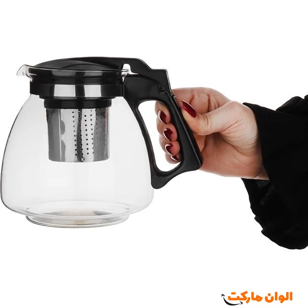 پخش قوری پیرکس ۱۱۰۰ میل هپی هوم مدل 1100  تک و عمده کدZ580