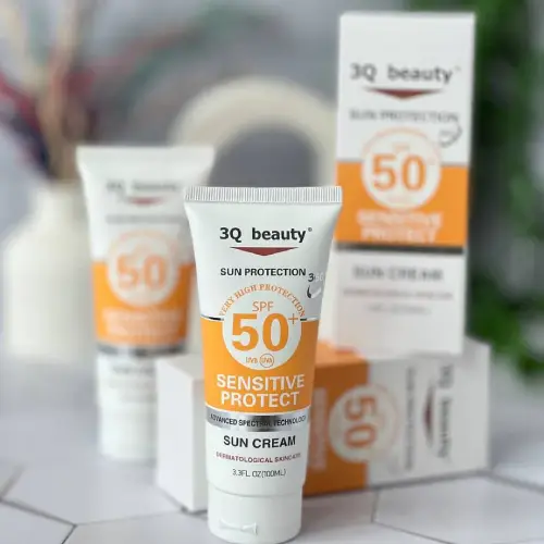ضد افتاب بی رنگ تری کیو‌بیوتی spf 50