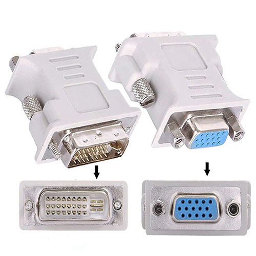 تبدیل VGA به DVI 24+5 (DVI-I) کد t183