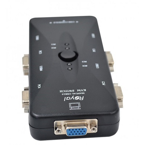 سوییچ KVM 4 پورت رویال (Royal)  کد t192