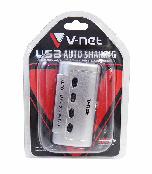 سوئیچ شبکه 4 پورت وی‌نت (V-Net)  کدt197