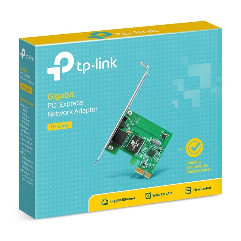 کارت شبکه PCI Express تی پی-لینک مدل TG-3468_V4   کد dj015