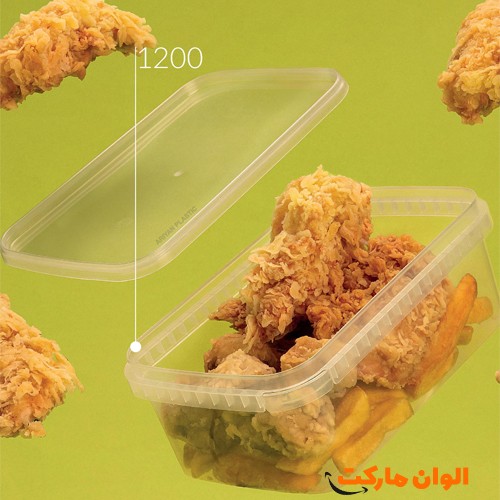 پخش-ظرف-مستطیل-1200-سی-سی-عمده-کد-g3281