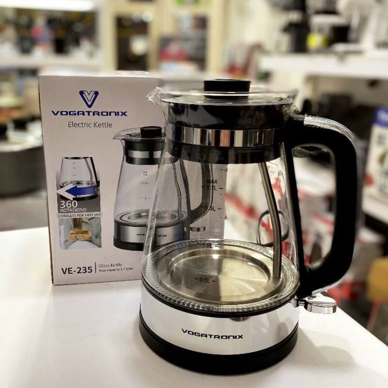 پخش عمده کتری برقی وگاترونیکس مدل VE-235 کد L154 عمده