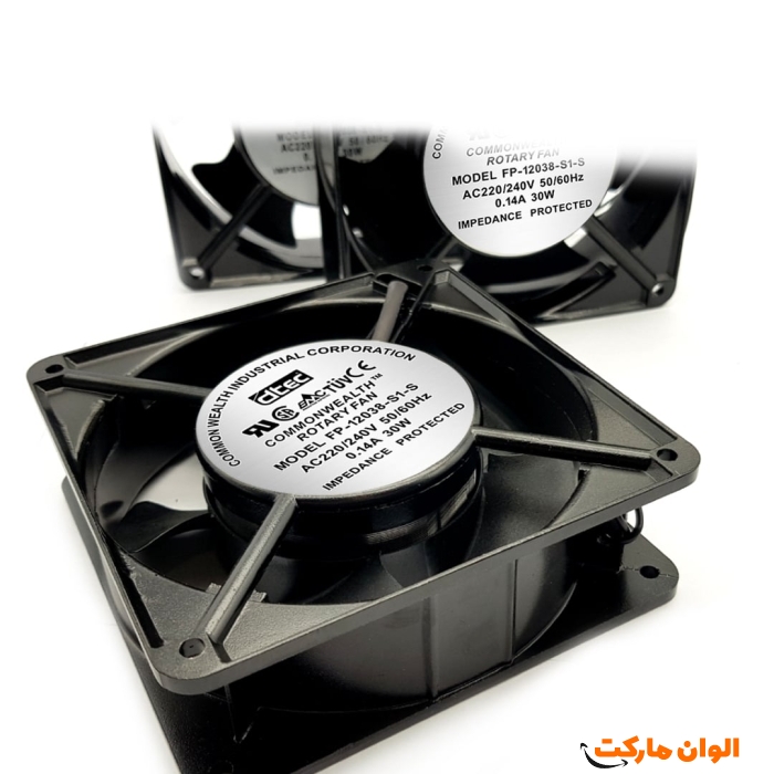 فن خنک کننده رک دتک مدل 12  مدل dj 021