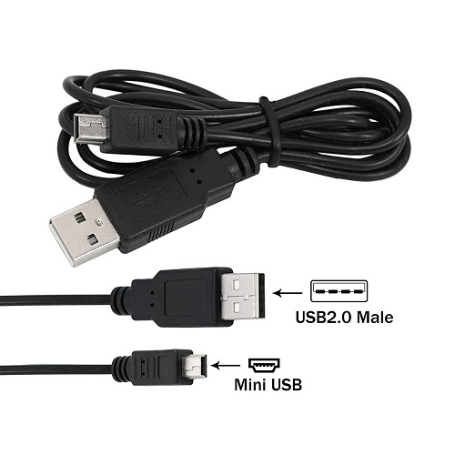  پخش کابل USB به Mini USB معمولی  کد t212 عمده