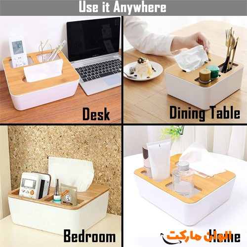 پخش-جادستمالی-ارگانایزر-مربع-در-بامبو-عمده-کد-g3317