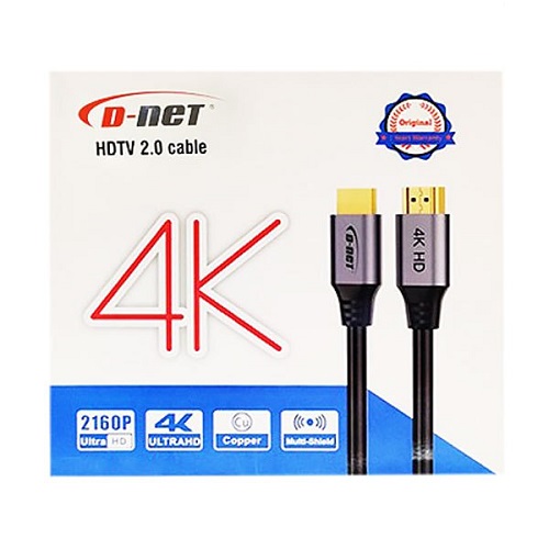 پخش کابل HDMI دی‌نت 20 متری 4K با پوشش کارتونی کدt238 عمده