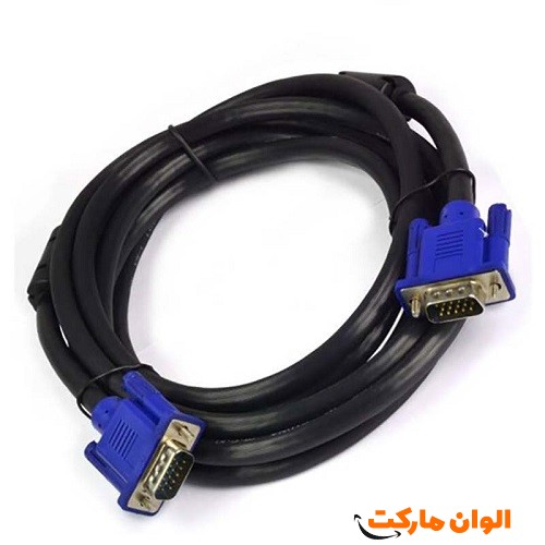 کابل VGA دی نت طول 10 متر کد t243 عمده