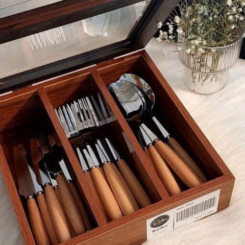 تی بگ  جا قاشقی ۳خانه  کد M1181 تک و عمده