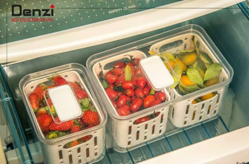 پخش باکس یخچالی دو سبد دنزی عمده  کد G3363