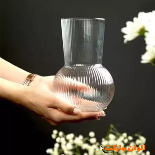 خرید-گلدان-مدل-شیشه-ای-مدرن-کد-g-3366-ارزان-صادرات-تهران-و-قیمت