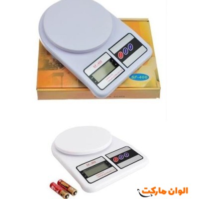 پخش ترازو آشپزخانه 10 کیلویی الکترونیکی  مدل SF-400  عمده کدG3371