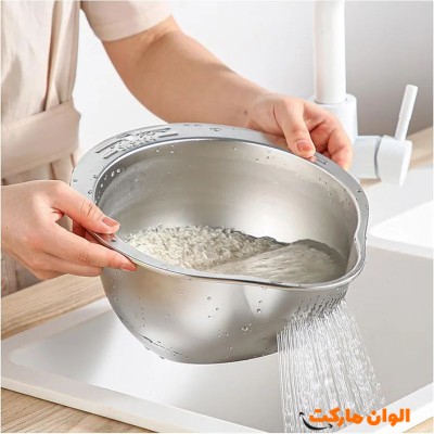 آبکش برنج شور کد M1207