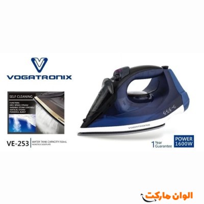 پخش عمده اتو بخارسرامیک وگاتی مدل VE-253 کد P007