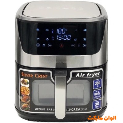 خرید سرخ کن 12 لیتر دیجیتال سیلور کرست  مدل SC-2001 اصلی 3500وات کد P016 تک و عمده