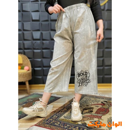 شلوارک-زنانه-سنگشور-مدل-لی-کاغذی-چاپی-bold-کد-g3409