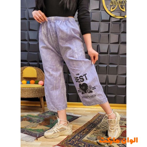 شلوارک-زنانه-سنگشور-مدل-لی-کاغذی-چاپ-best-کدg3411