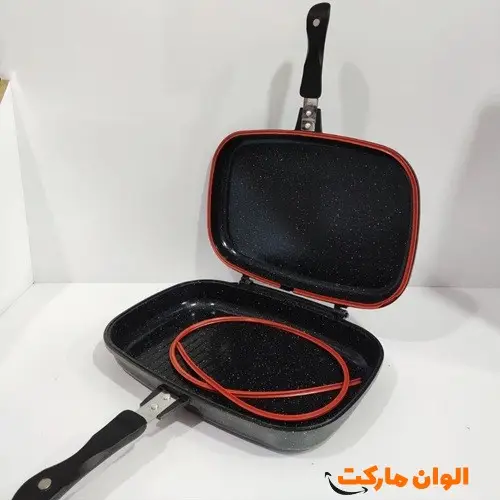 پخش عمده ماهیتابه رژیمی دسینی سایز 40 گرانیتی نچسب کد P031