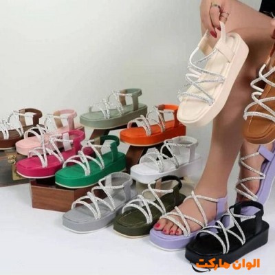 تولیدی صندل زنانه مدل جدید تک و عمده کدt309 عمده