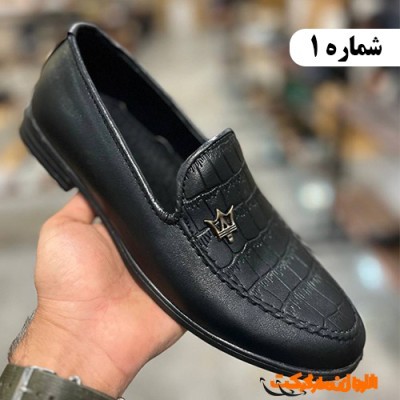 تولیدی کفش مجلسی مردانه مدل جدید تک و عمده کد L246