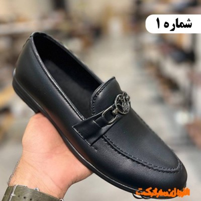 تولیدی کفش مجلسی مردانه مدل جدید تک و عمده کد L245