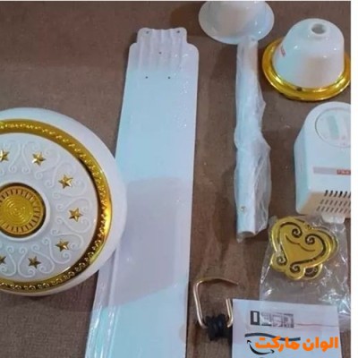 پخش عمده پنکه سقفی یوشا خلیجی ۷۰ وات مدل YR383 کد P033