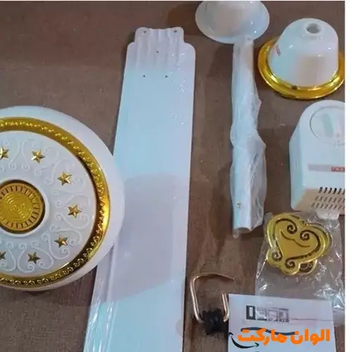 پخش عمده پنکه سقفی یوشا خلیجی 70 وات مدل YR383 کد P033