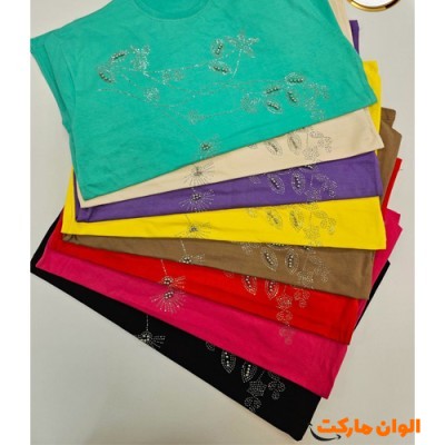 خرید تیشرت زنانه مدل جدید  کد G3469