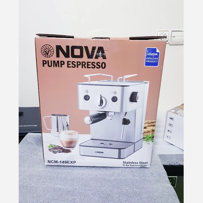 پخش عمده اسپرسوساز نوا مدل NCM-149 EXP توان 1500 وات کد P040