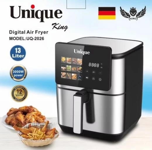  سرخ‌کن بدون روغن دیجیتال - Unique King UQ-2026 کد SF4523