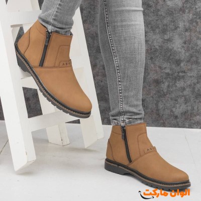 خرید کفش نیم بوت مردانه مدل جدید عمده و تک کد M1235