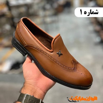 تولیدی کفش مجلسی مردانه مدل جدید تک و عمده کد L240