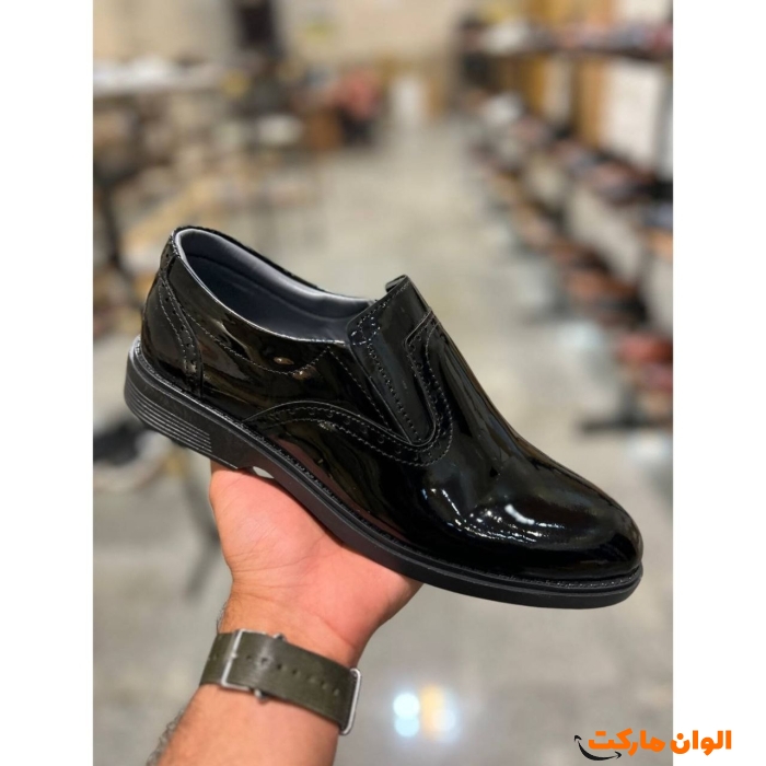 خرید کفش مردانه مجلسی مدل جدید عمده و تک کد M1244